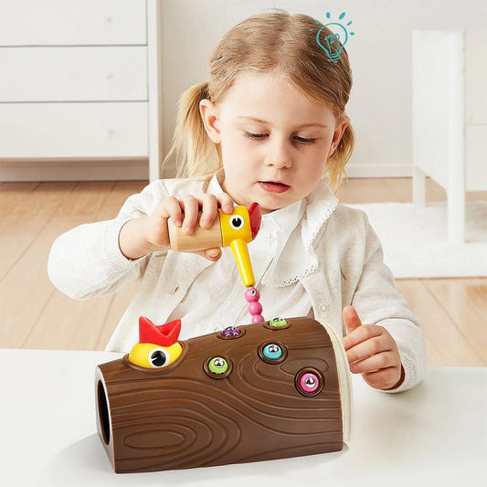 FeedingBird™ - Jouets magnétique attrape - ver | Jeux enfants - My choubidou time